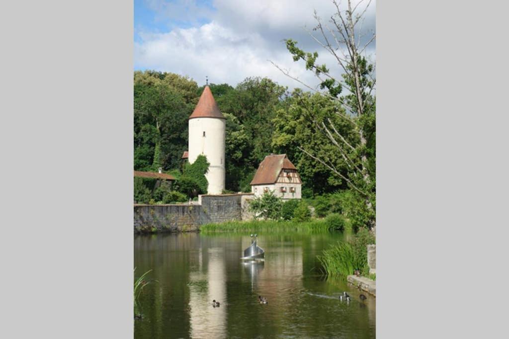 Gemuetliche Altstadtwohnung In Dinkelsbuhl Bagian luar foto